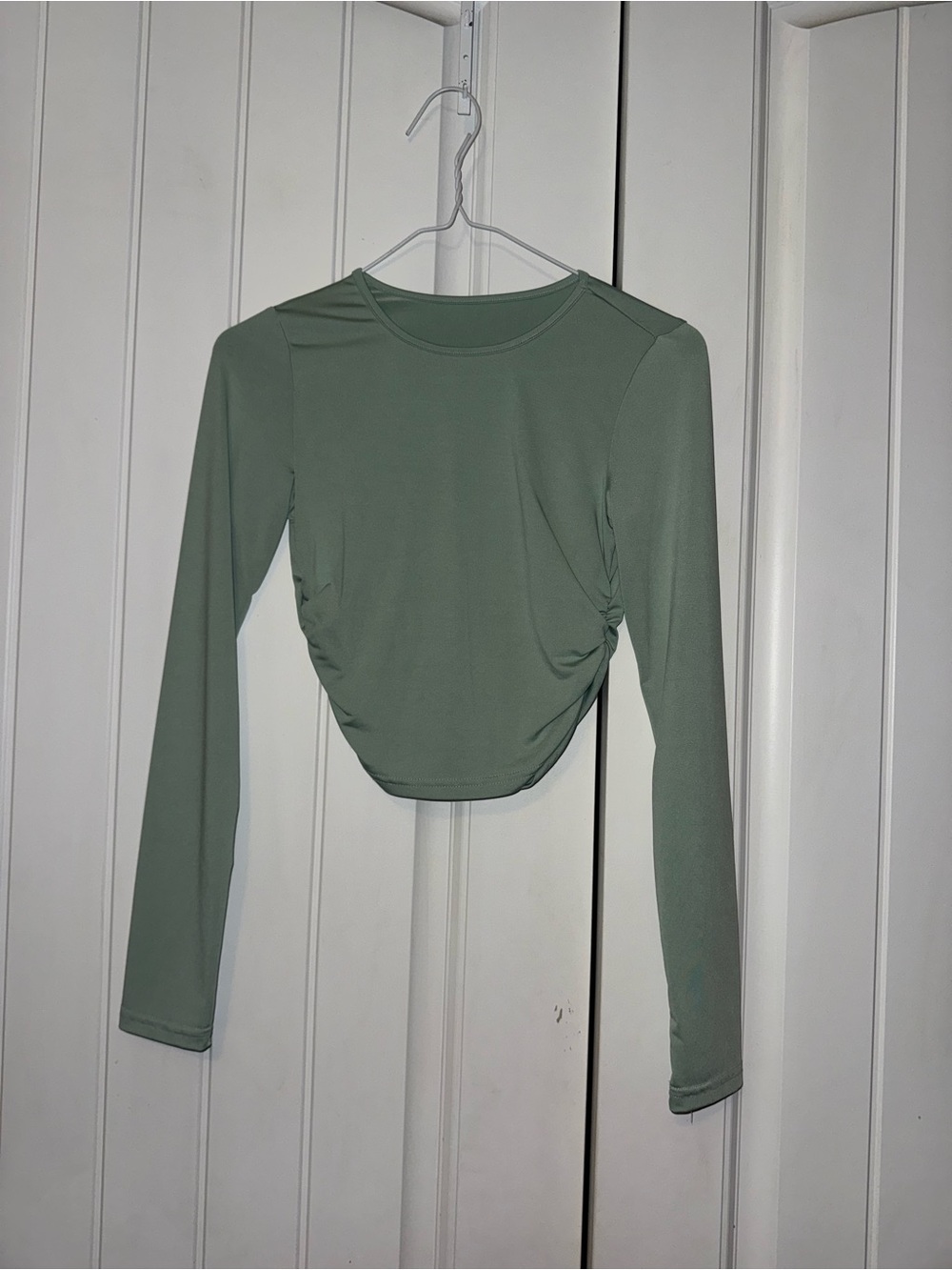Mint Green Crop Top
